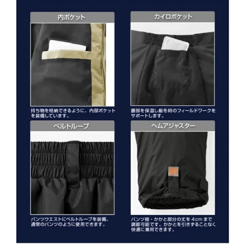 Amazon.co.jp: ロゴスバイリプナー(LOGOS by LIPNER) 防水防寒